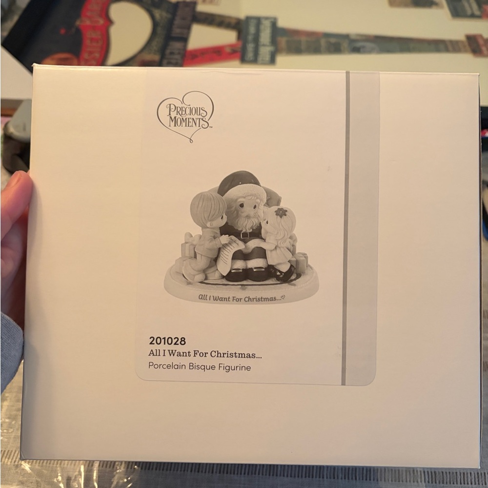 Precious Moments "All I Want For Christmas" Porcelain Figurine - 201028